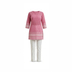 PInk Short Kurta