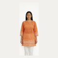 Orange Short Kurta