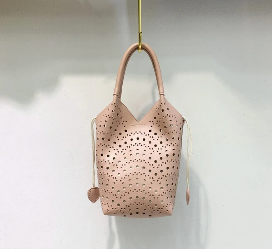 Bucket Bag in Pink