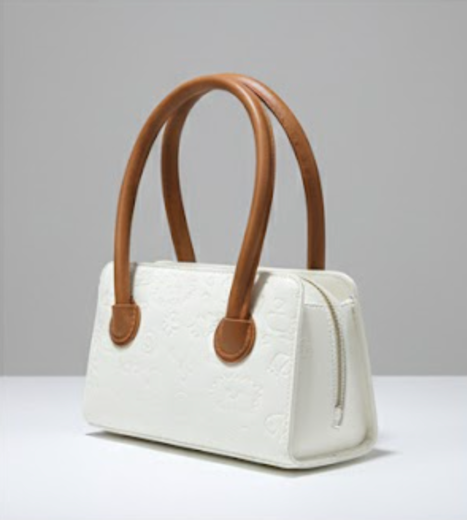 Cute Long Handle Bag in Brown