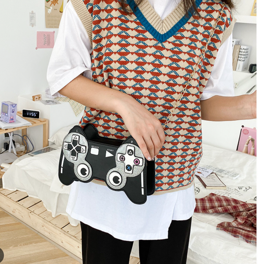 Gamer Girl Bag in Black