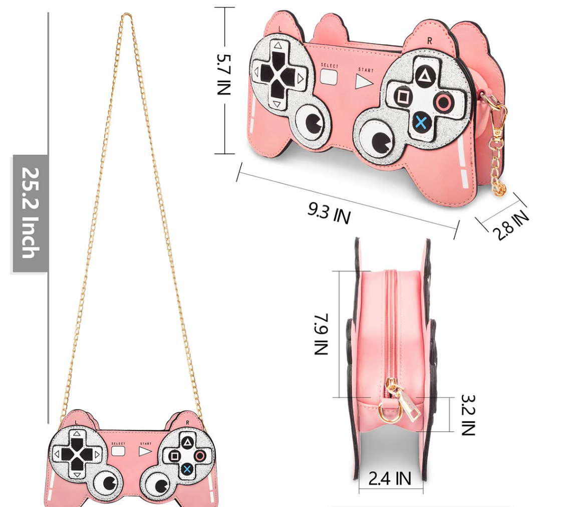 Gamer Girl Bag in Pink