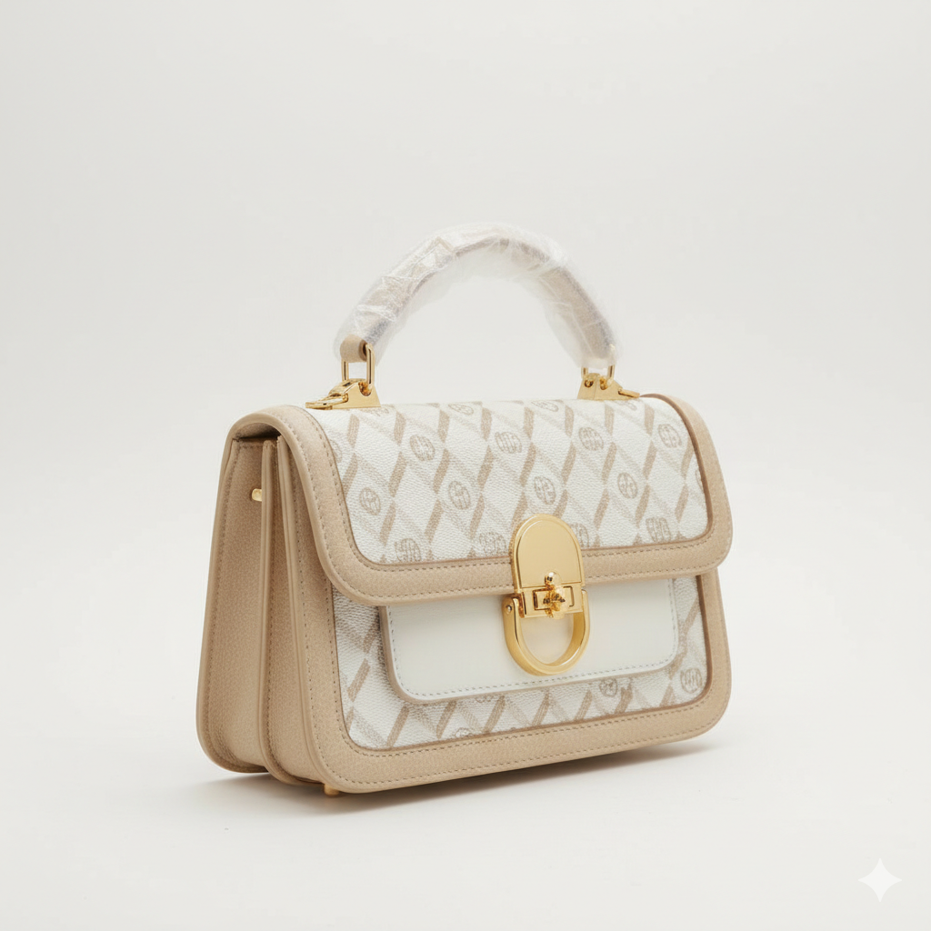 MKME sling Bag in Cream Colour