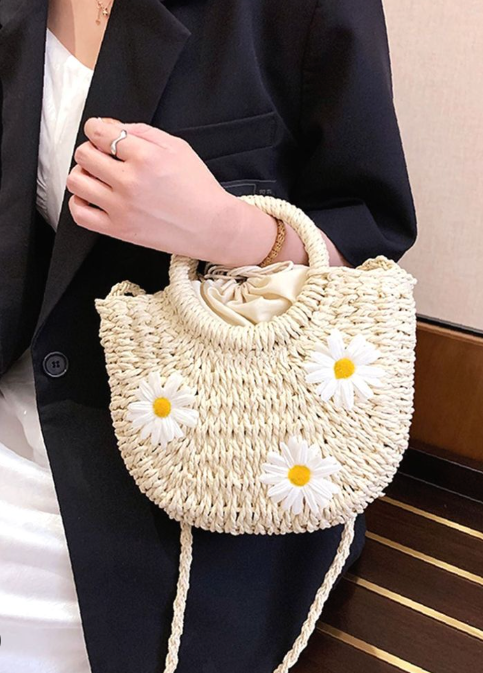 Handwoven jute potli Bag