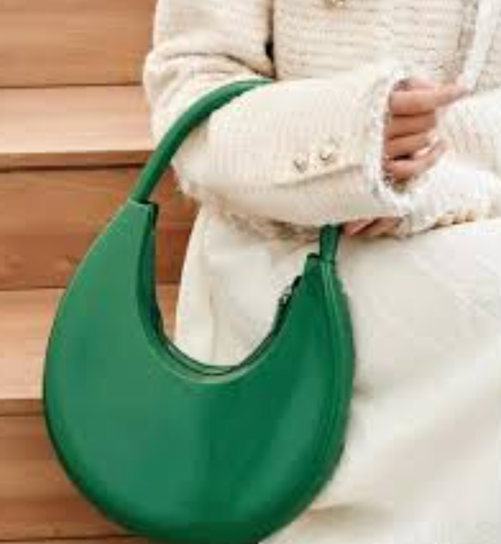Haute Sauce Green Hobo Bag in Green