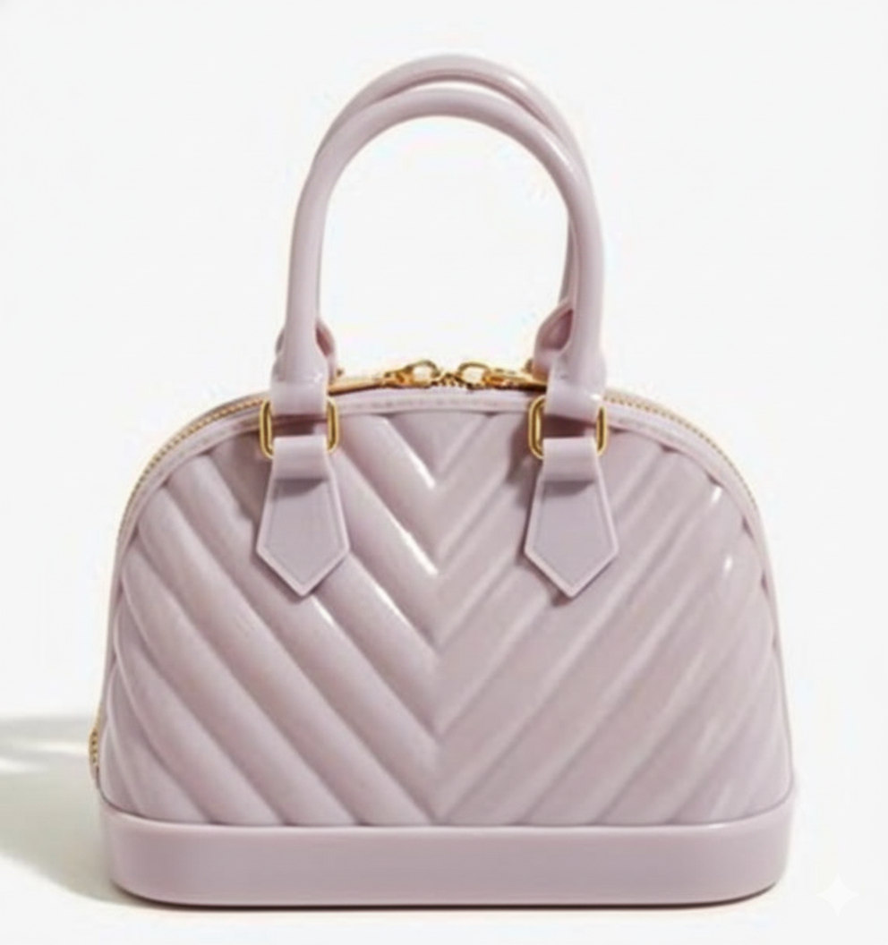 Mini Hand Bag in Lavender