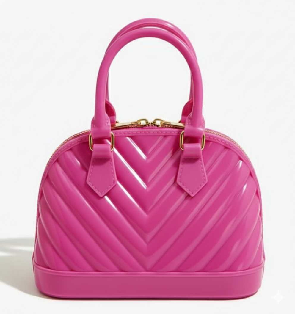 Mini Hand Bag in Pink