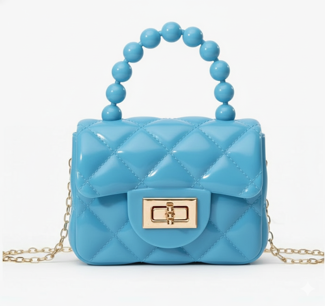 Mini Sling Bag in Blue