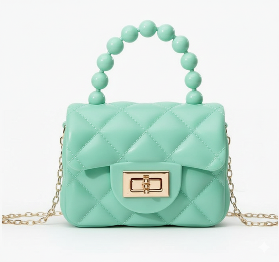 Mini Sling Bag in Mint Green