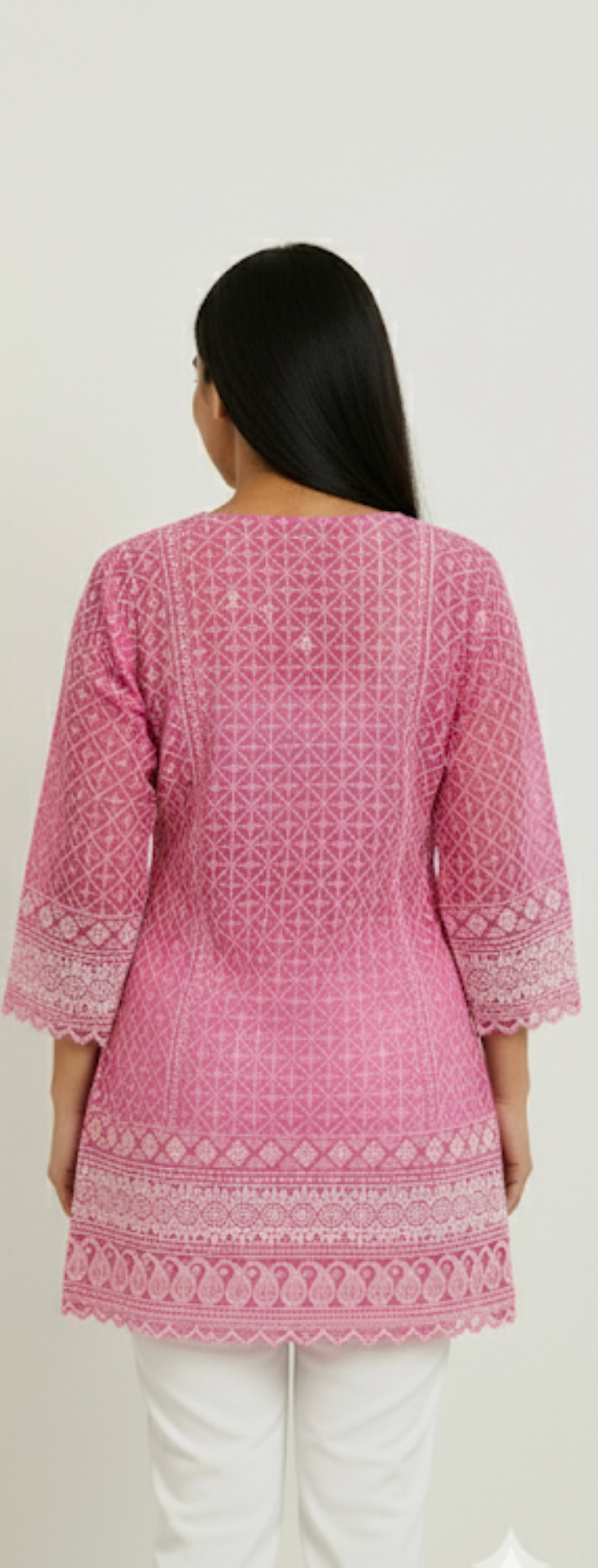 PInk Short Kurta