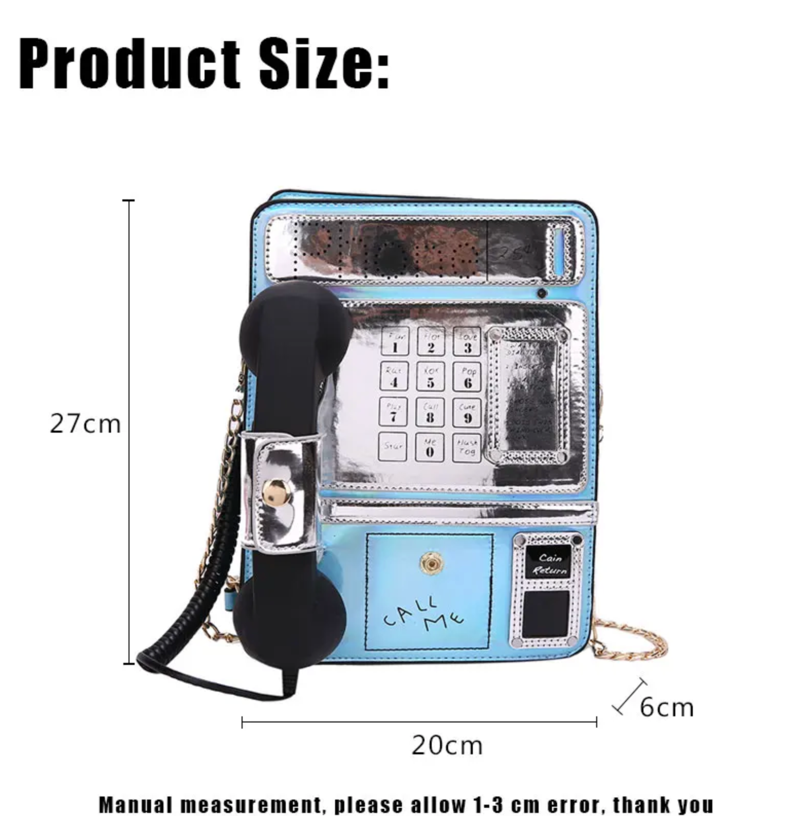 Telephone Book Shaped Hand Bag