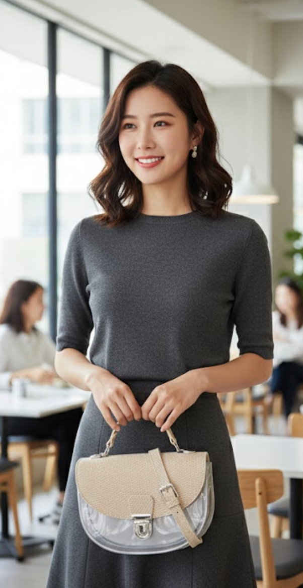 Transparent Hand Bag