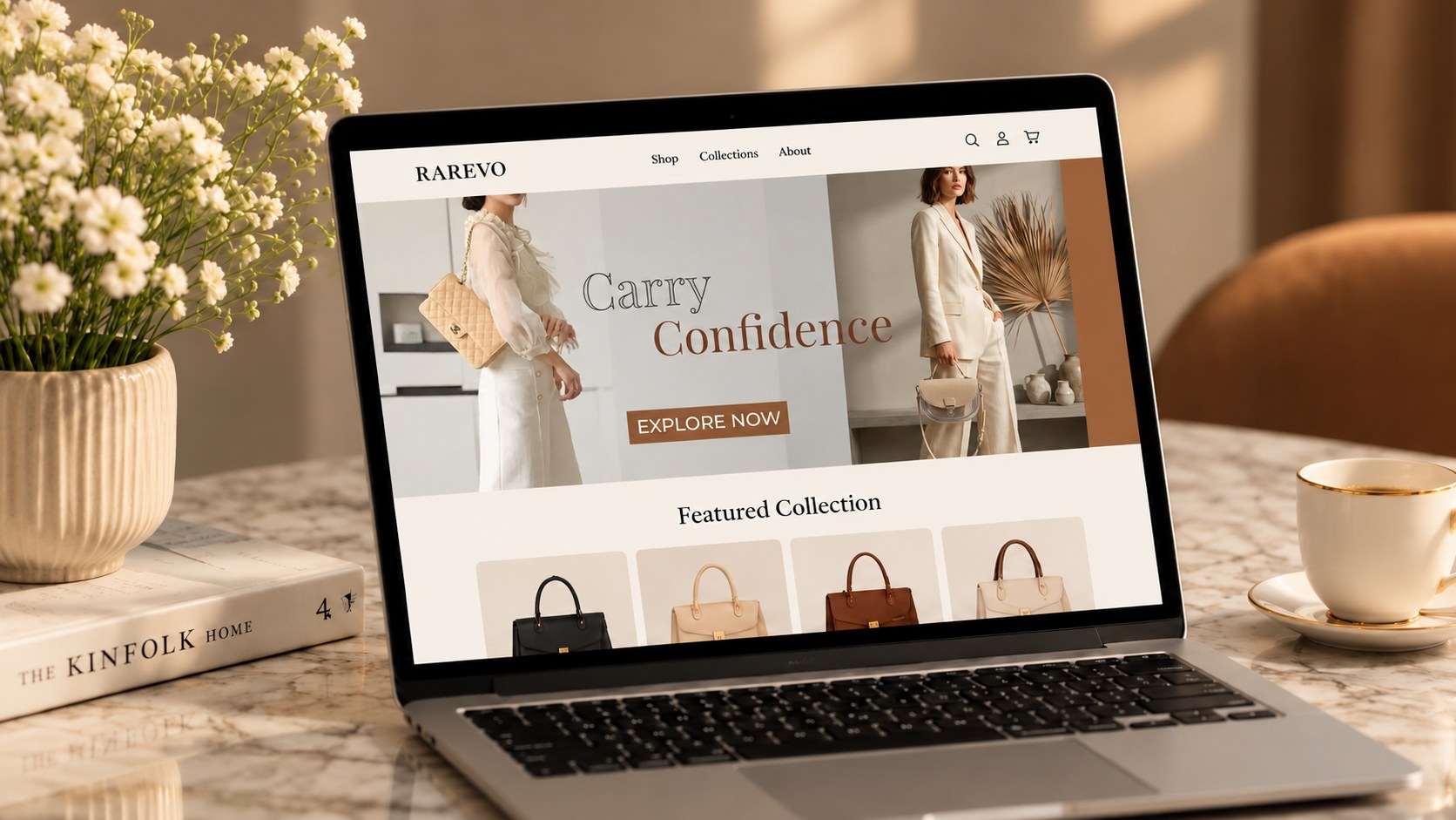 Rarevo ecommerce project